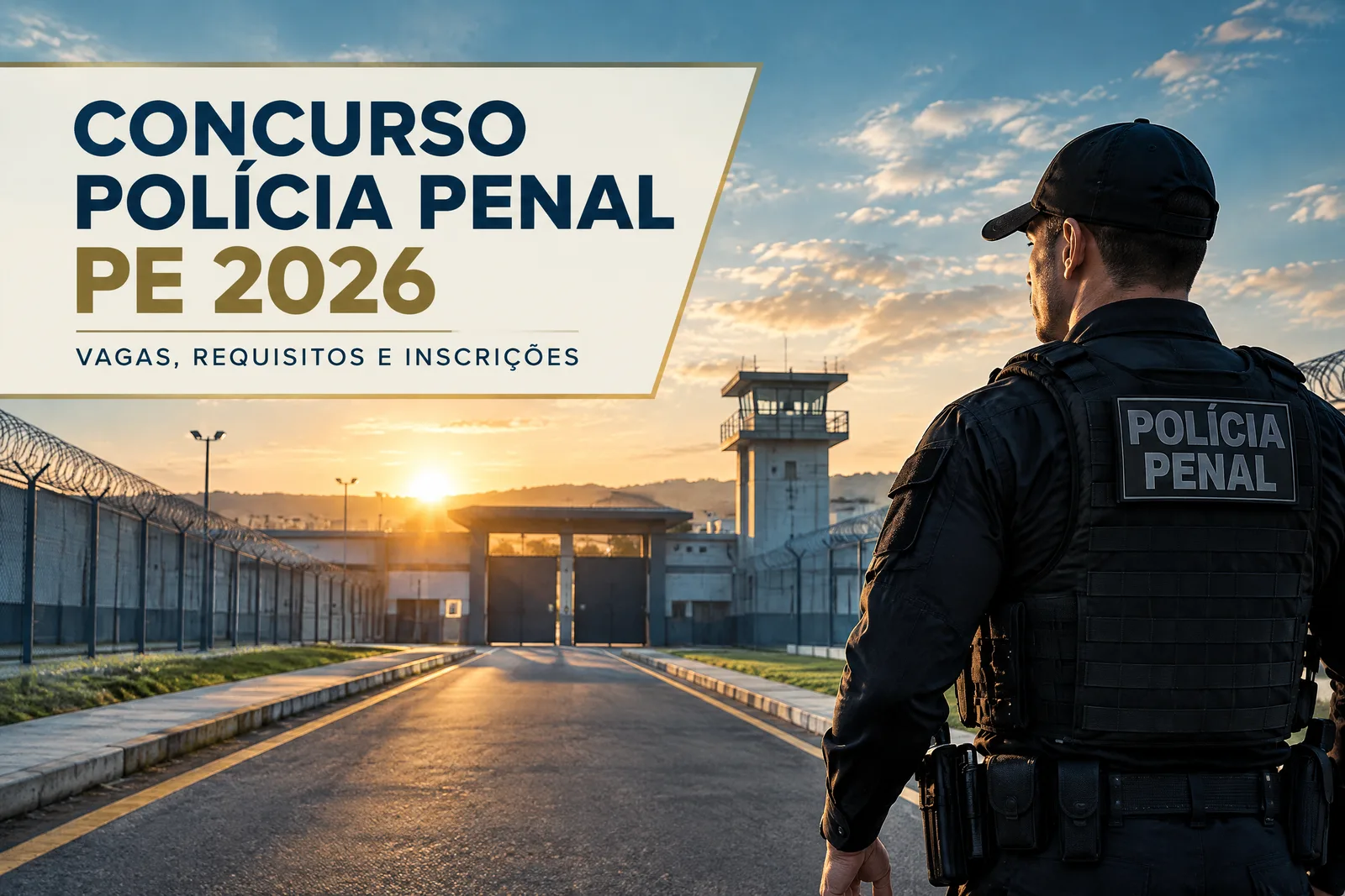 Concurso Polícia Penal PE: Estrutura das Provas é Confirmada