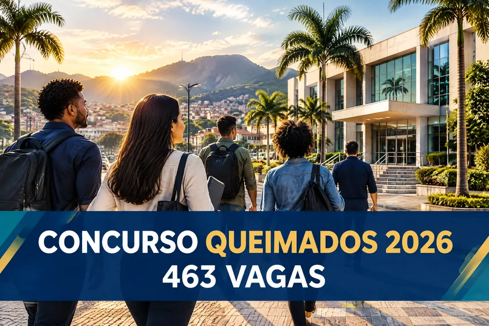 Concurso Queimados 2026: 463 Vagas, Salário e Como se Inscrever