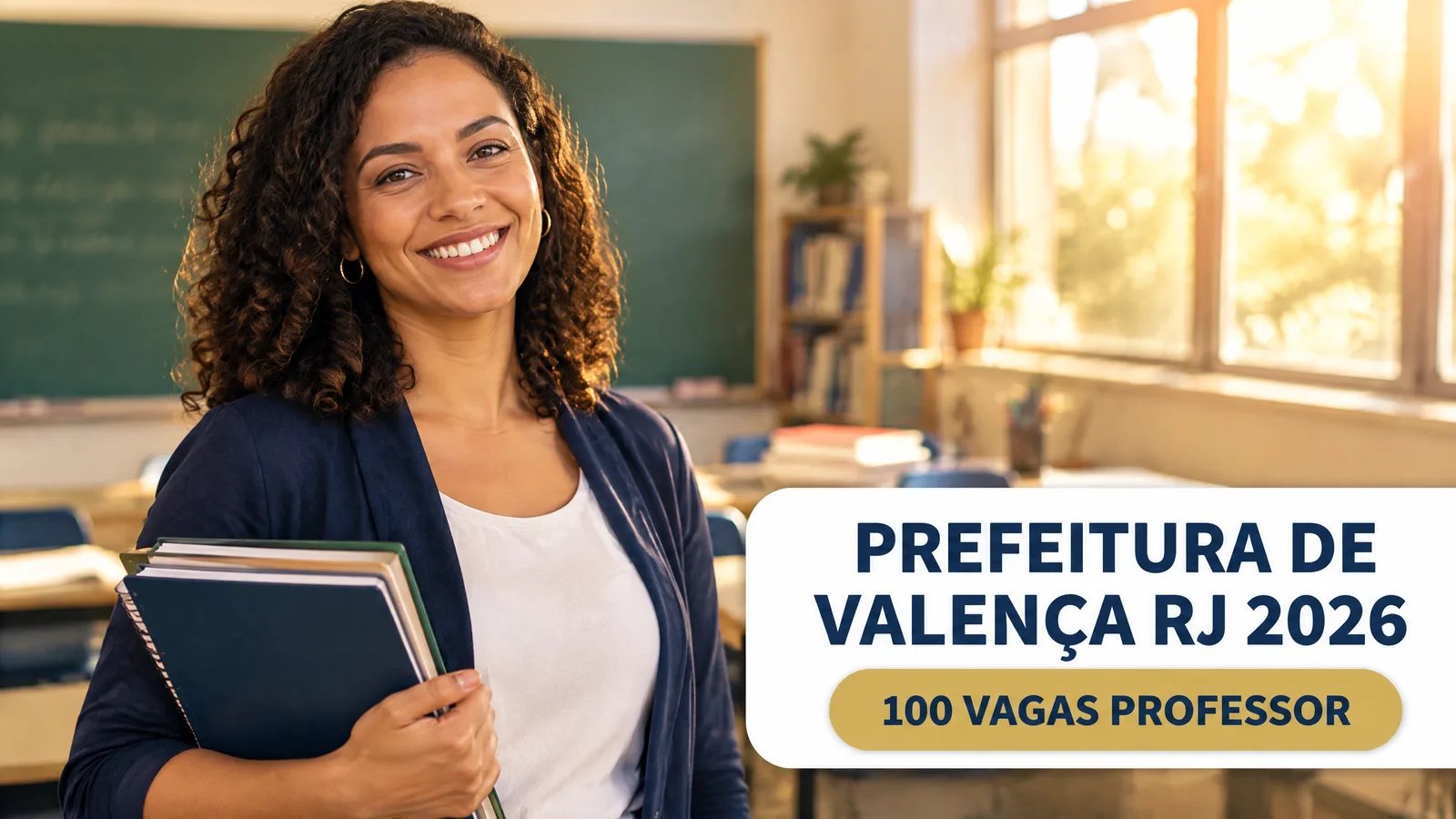 Concurso Prefeitura de Valença RJ 2026: 100 vagas professor